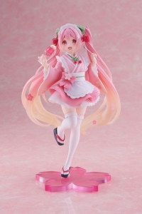 Figurka Hatsune Miku - Newley Written Sakura Miku Japanese Cafe - 18 cm